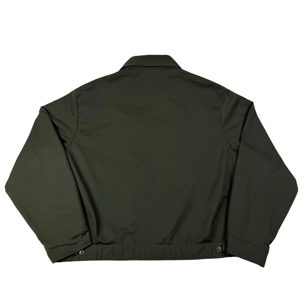 Vintage 60s 70s‎ Lee Permanent Press Work Jacket Made in USA Green 48 Reg EUC